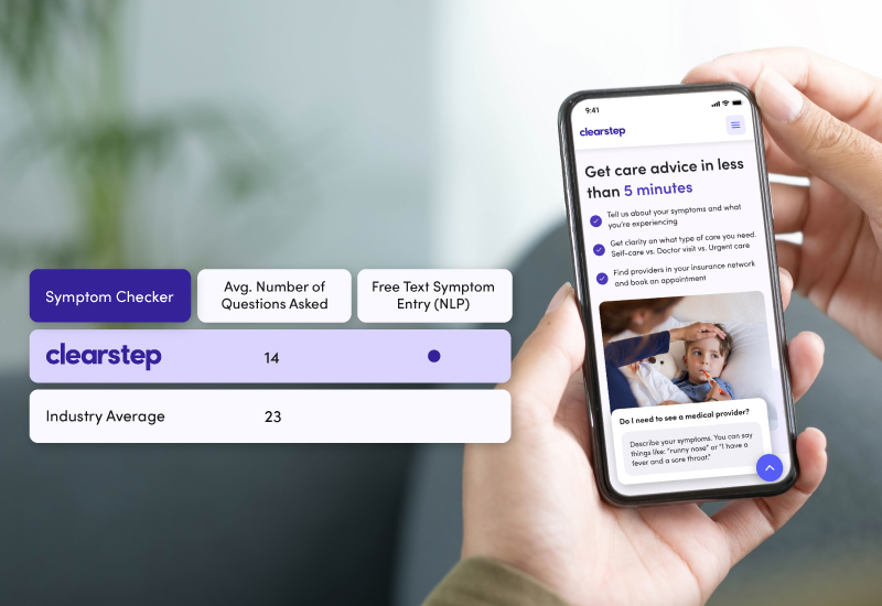 Clearstep digital triage software